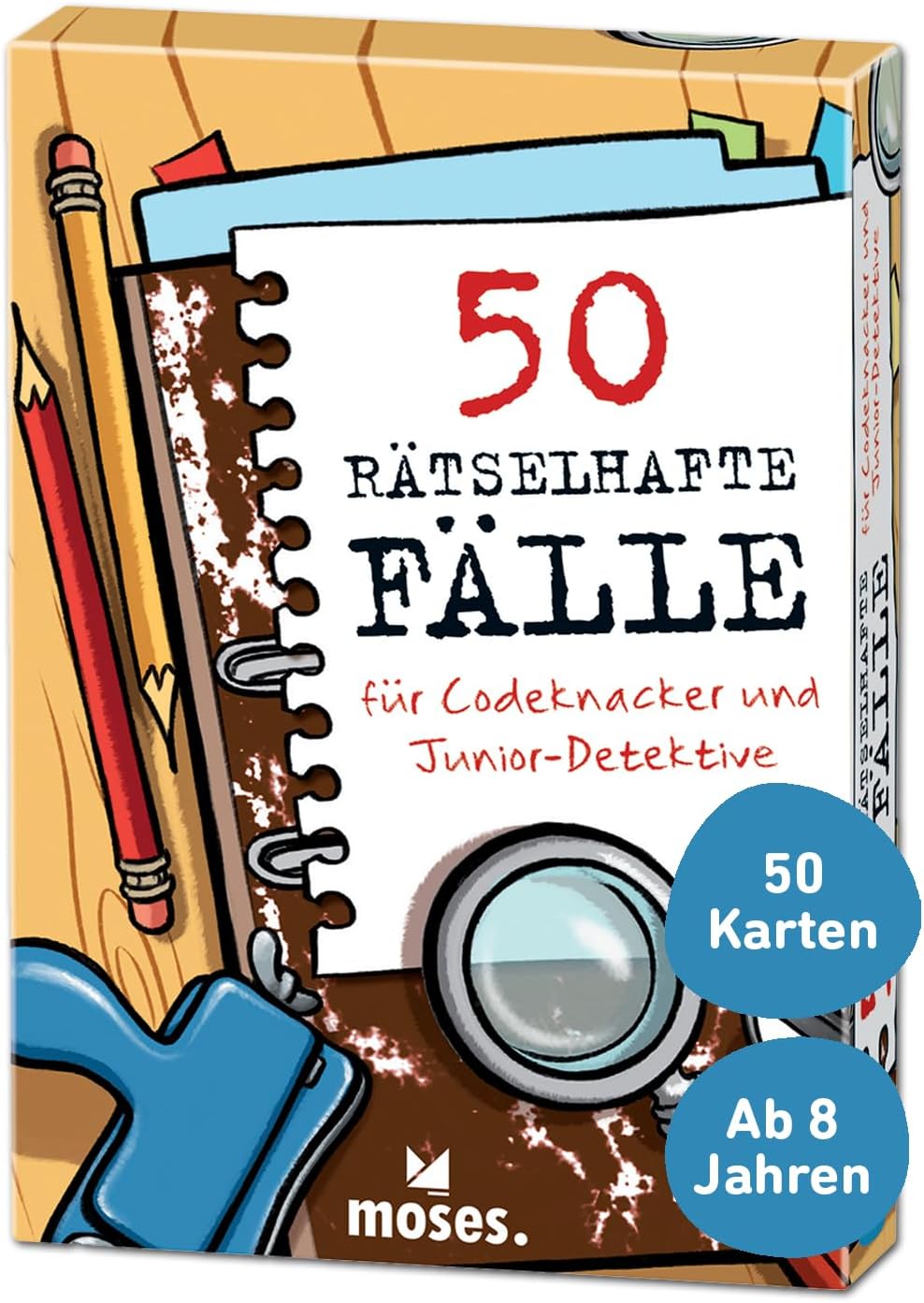 moses. 50 Mysterious Cases for Code Crackers and Junior Detectives