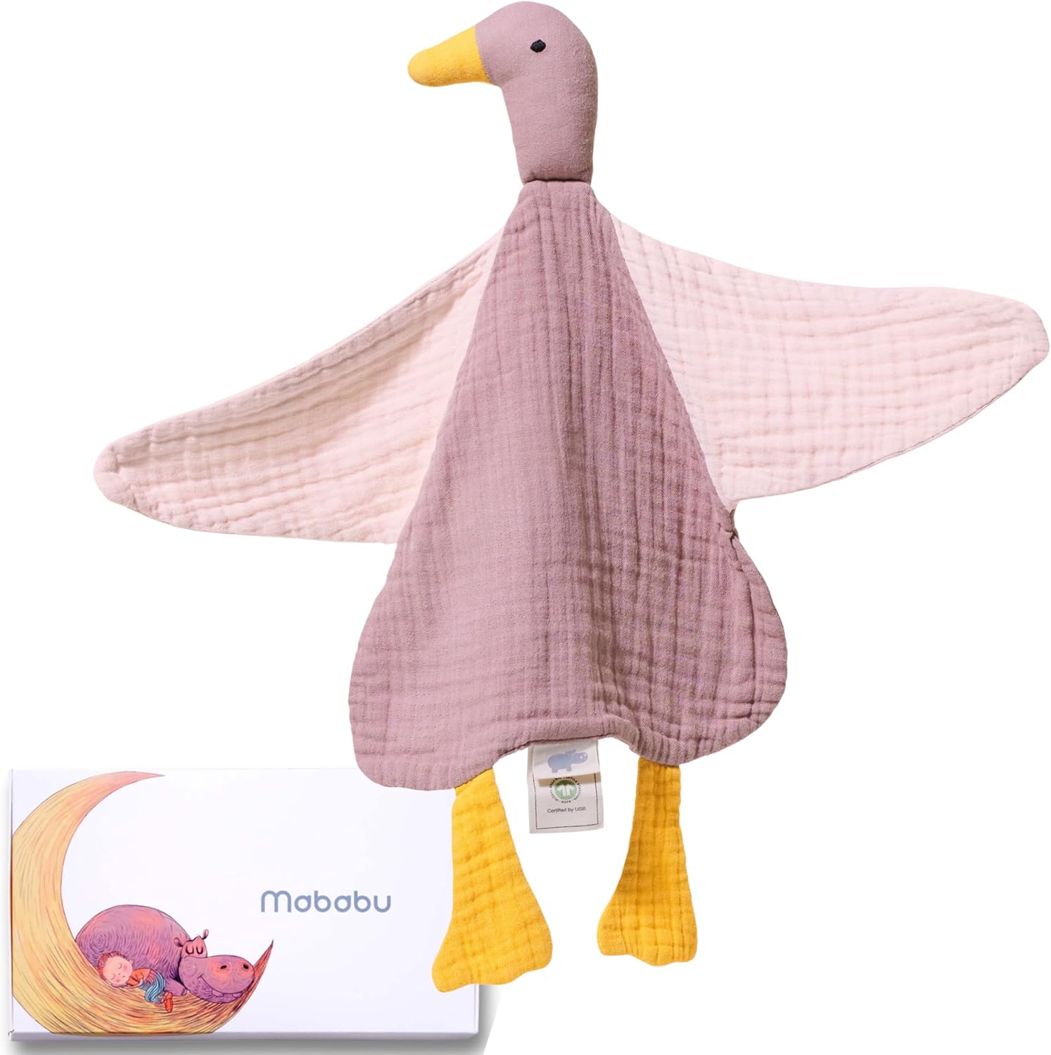 Mababu Schmusetuch Hase