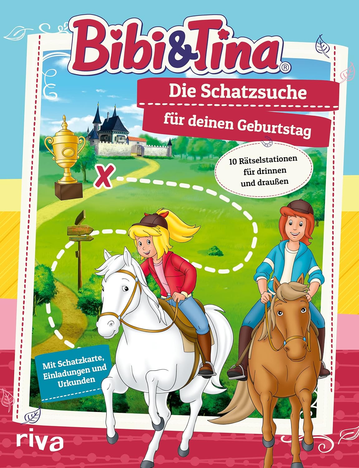Bibi & Tina Schatzsuche Geburtstag — 10 Rätselstationen